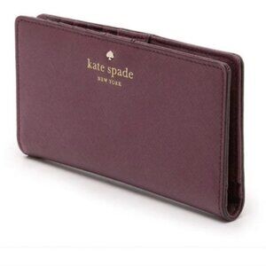 Kate Spade Mulled Wine Stacy Wallet